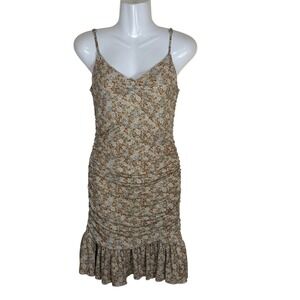 Urban Outfitters Ditzy Floral Ruched Mini Dress by Dress‎ Forum LA. Medium Y2K